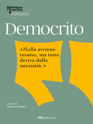 cover image of Democrito